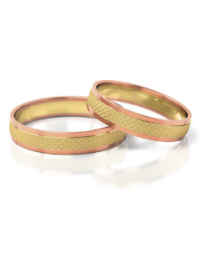 Linger Zlaté snubní prsteny 2229