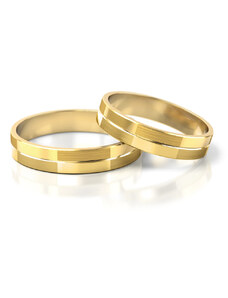 Linger Zlaté snubní prsteny 2246