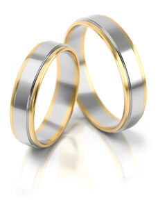 Linger Zlaté snubní prsteny 2047