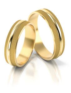 Linger Zlaté snubní prsteny 2048