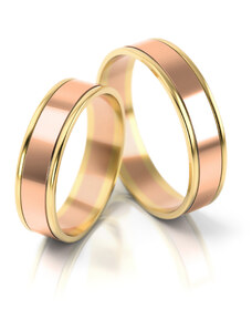 Linger Zlaté snubní prsteny 2074