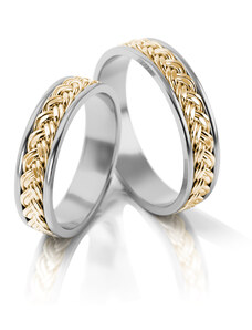 Linger Zlaté snubní prsteny 3008