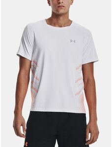 Under Armour Tričko UA ISO-CHILL LASER HEAT SS-WHT - Pánské