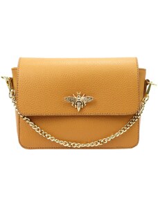 Kožená crossbody kabelka Luka 20-035 Bzz camel