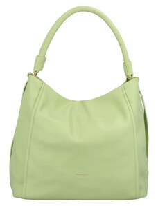 DIANA & CO Moderní dámská koženková kabelka Adita, zelená