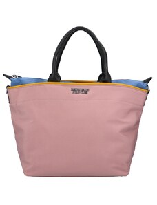 Coveri Lehká dámská pohodová taška do ruky Olympe, růžová