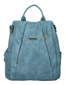Coveri Módní koženkový kabelko/batoh Nicolas, modrá