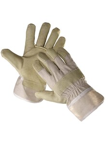 Cerva SHAG zimní rukavice žlutá bílá 10