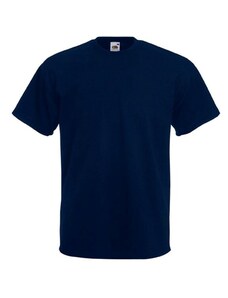 Fruit Of The Loom Super Premium T Light Deep Navy pánské tričko s krátkým rukávem S