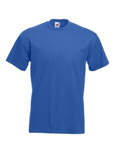 Fruit Of The Loom Super Premium T Light Royal Blue pánské tričko s krátkým rukávem S