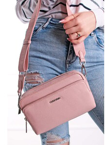 Calvin Klein Ružová crossbody kabelka CK Must Camera Bag