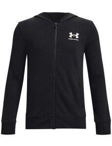 Mikina s kapucí Under Armour UA Rival Terry FZ Hoodie-BLK 1377250-001