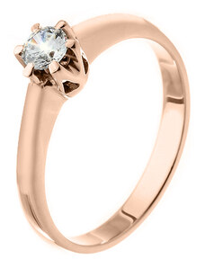 Zlatý prsten s diamantem ZPTO117C-48-1000