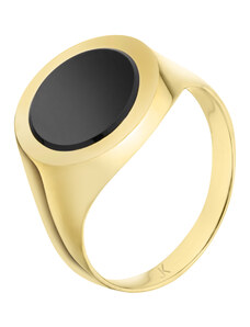 Zlatý prsten s onyxem ZPPK015Z-60-0001