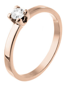 Zlatý prsten s diamantem ZPTO186C-48-1000