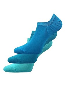 Boma DEXI kotníčkové jednobarevné ponožky Lonka mix modrá 35-38
