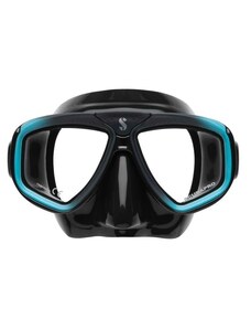 Scubapro potápěčské brýle ZOOM EVO silikon černý - černá/tyrkys