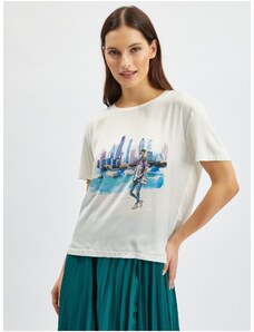 Orsay Bílé dámské tričko - Dámské