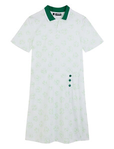 J.Lindeberg W šaty Katherine - bílo zelené: Dámské XS