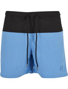 Pánské koupací kraťasy Urban Classics Block Swim Shorts - balticblue/black