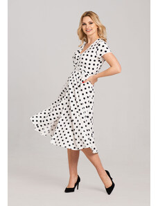 Look Made With Love Woman's Dress N20 Polka Dots