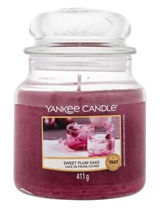 Yankee Candle Sweet Plum Sake Vonná svíčka 411 g