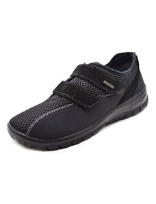 ROGALLO Dámská obuv na suchý zip s paměťovou pěnou ORTOMED 4009-T21 černá