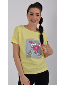 Enjoy Style Žluté tričko ES464