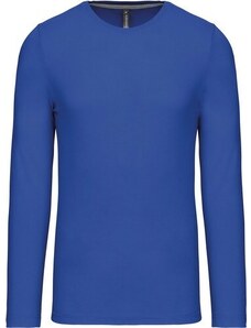 Kariban K359 pánské tričko dlouhý rukáv světle modrá - velikost S