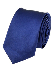 Amparo Miranda Tmavě modrá kravata jednobarevná