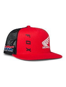 Pánská čepice Fox Fox X Honda Snapback Hat Flame Red OS