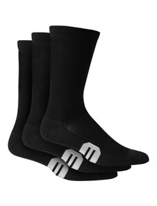 Pánské ponožky Fox Level Up Crew Sock 3Pk - Black
