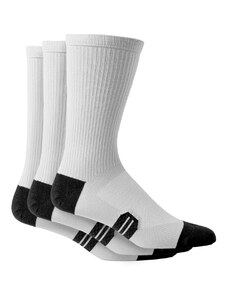 Pánské ponožky Fox Level Up Crew Sock 3Pk - White