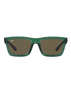 Sluneční brýle Ray-Ban WARREN zelená barva, 0RB4396