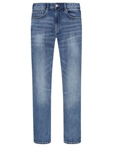 S. Oliver, džíny s 5 kapsami v obnošeném vzhledu, hyperstreč modrá