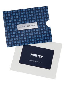 Hirmer, dárkový poukaz modrá