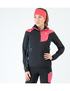 Dámská bunda Montura Ski Style 2 Hoody Jacket Black - Red
