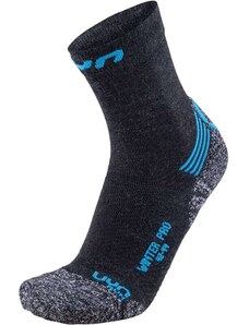 Pánské běžecké ponožky UYN Winter Pro Run Socks Anthracite