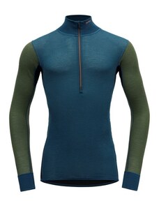 Pánský funkční rolák Devold Wool Mesh 190 Zip Neck Flood