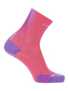 Dámské běžecké ponožky UYN Lady Run Fit Socks Pink Violet