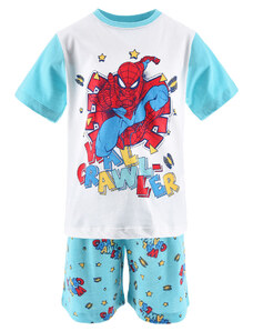 Chlapecké pyžamo MARVEL SPIDERMAN WALL CRAWLER tyrkysové