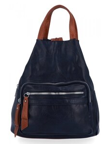 Dámská kabelka batůžek Herisson tmavě modrá 1502H308