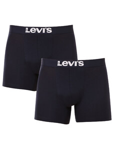 2PACK pánské boxerky Levis tmavě modré (905001001 321)