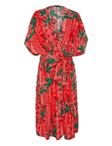 Trendyol Maxi Woven Kimono & Kaftan with Floral Pattern Belt