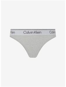 Světle šedá dámská tanga Calvin Klein Underwear - Dámské
