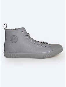 Big Star Man's Sneakers Shoes 208178 Black SkÃra ekologiczna-902