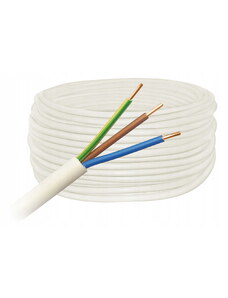 BERGE Elektrický kabel YDY kulatý drát 3x1,5 mm