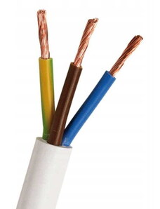 BERGE Elektrický kabel OMY drát 3x1,5 mm