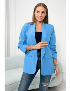 Kesi Elegantní sako modré Barva: Modrá, Velikost: One size