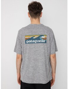 Patagonia Cap Cool Daily Graphic (boardshort logo abalone blue/feather grey)šedá